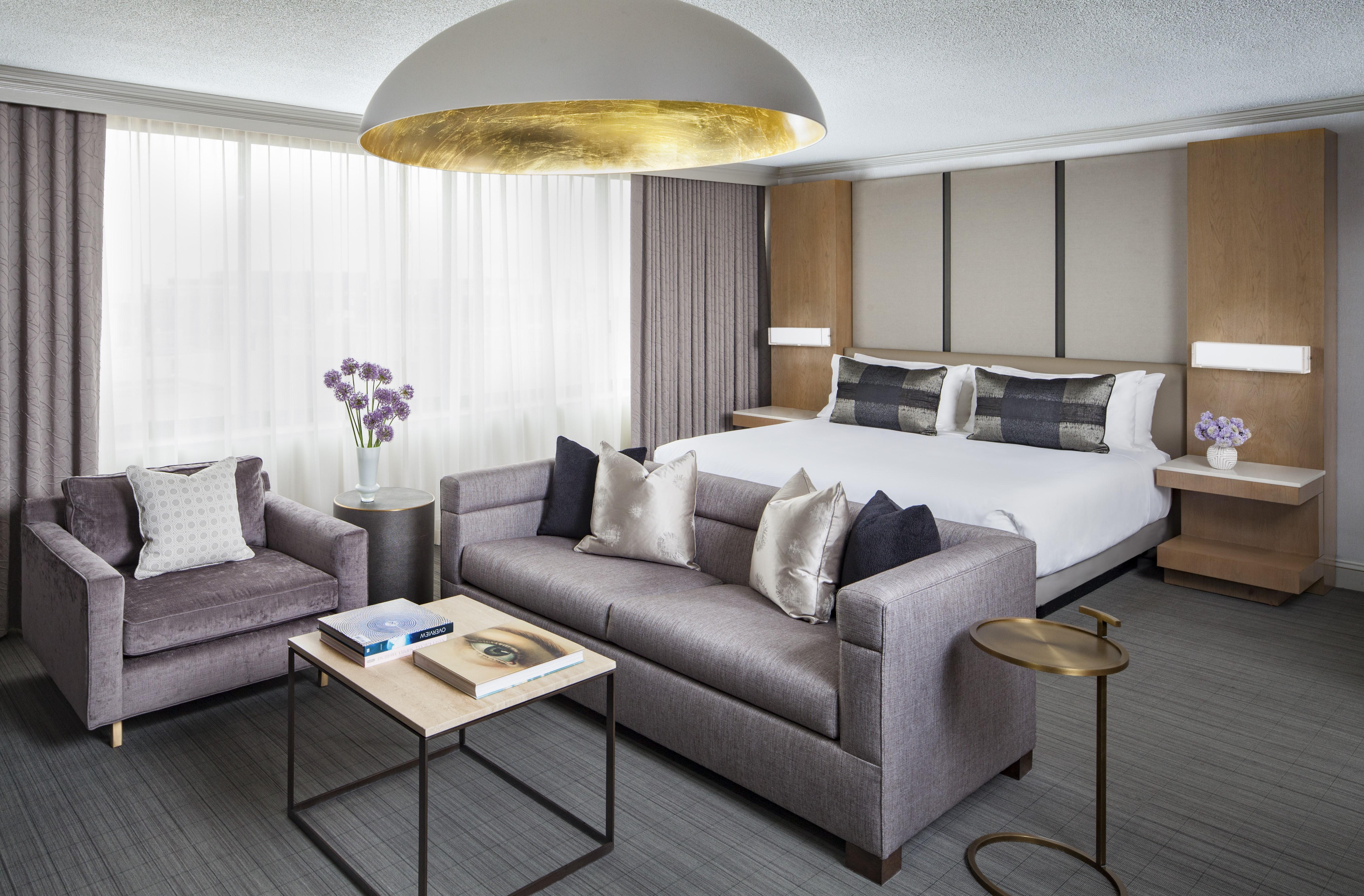 Studio-Suite mit Kingsize-Bett und Aussicht