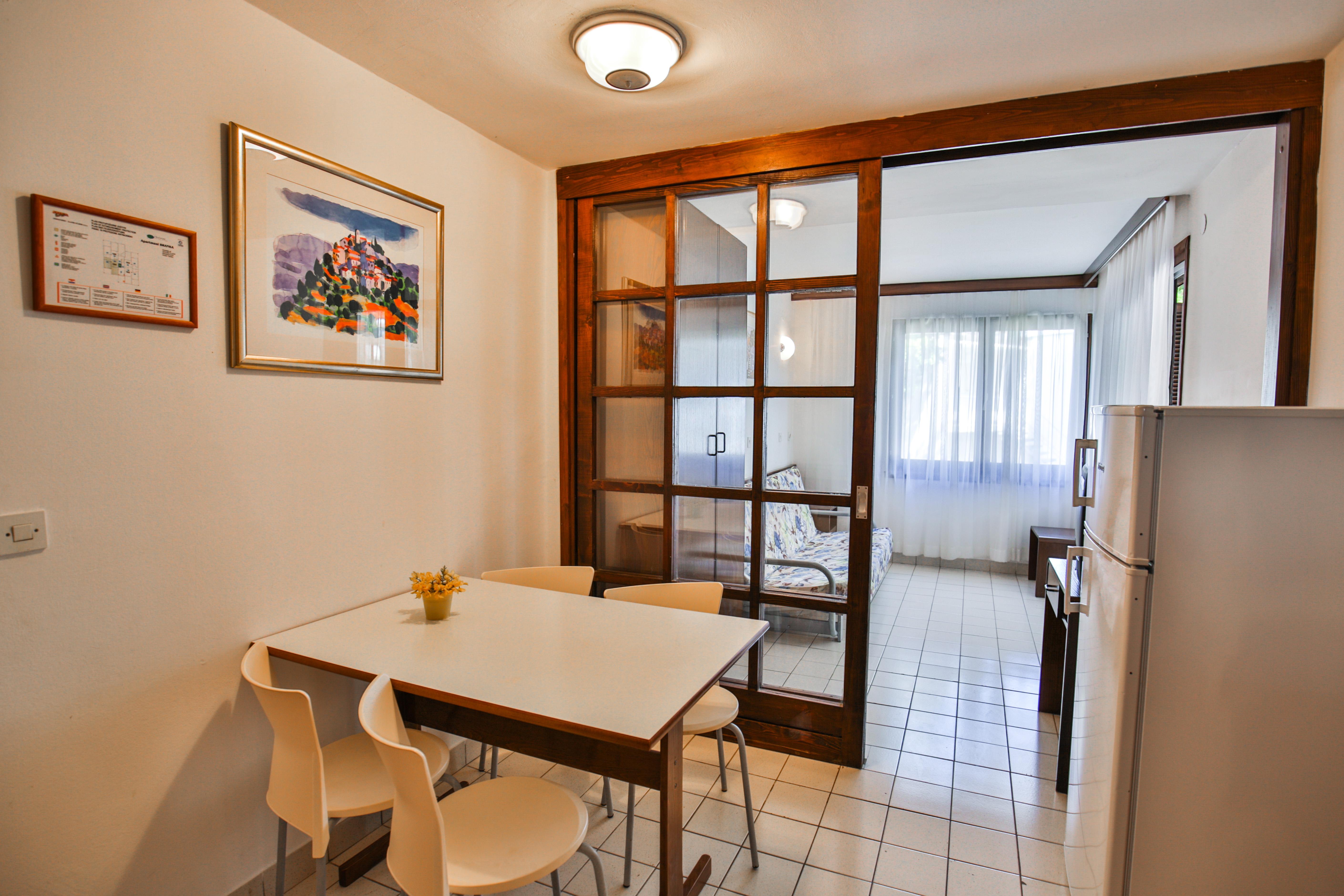 Appartamento con 1 Camera da Letto e Vista Parco (4 Adulti)
