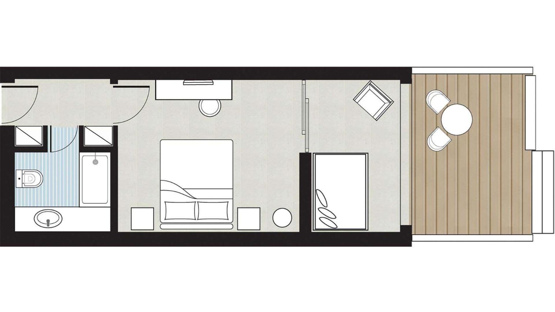 Prestige Guestroom Sea View with Garden