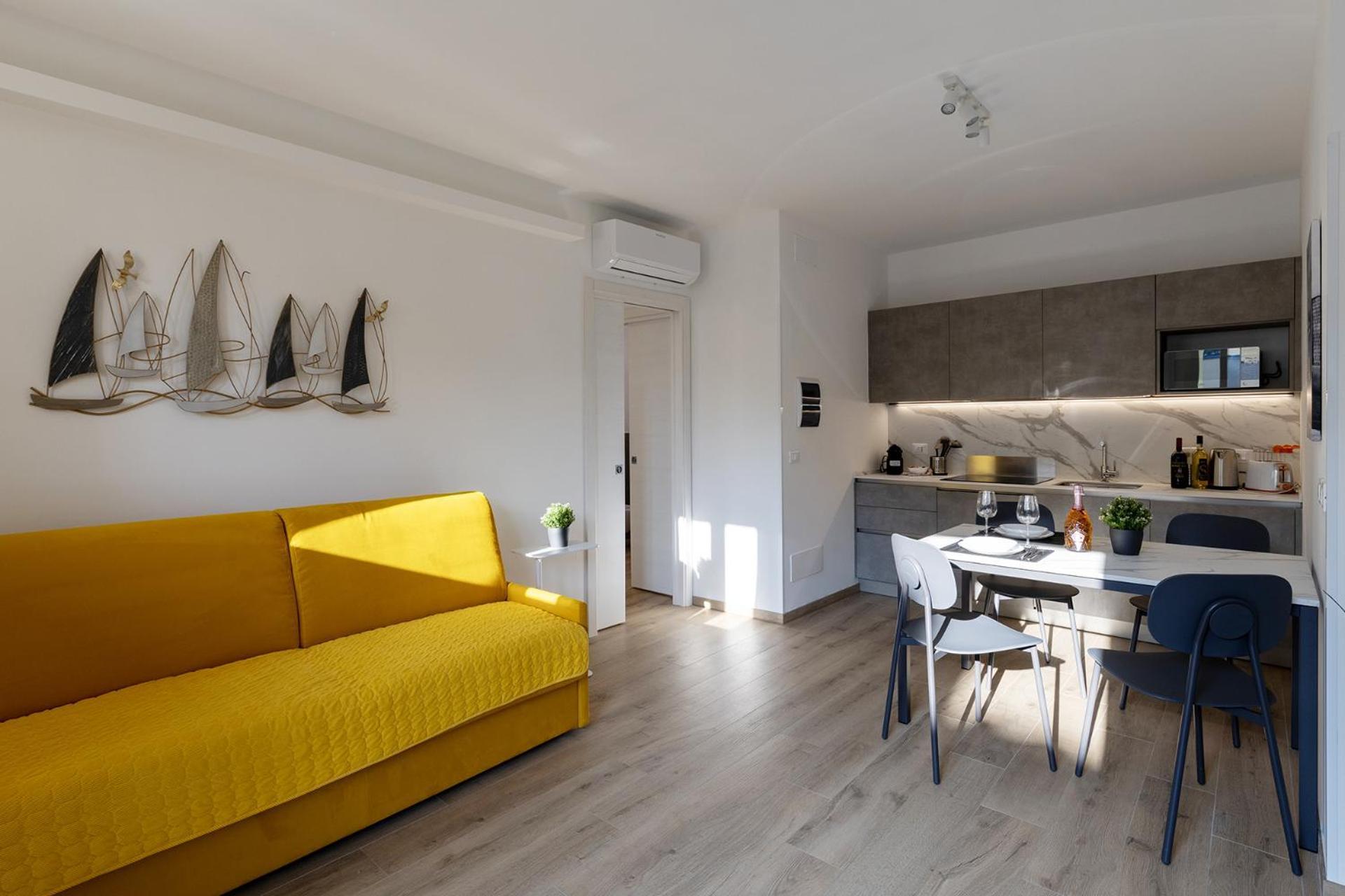 One-Bedroom Apartment Garden