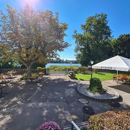 Sopherl am See - Frühstück auf der Seeterrasse, sehr ruhig und wunderschön am See, 3 Minuten nach Oberpfaffenhofen, viele Radtouren, Restaurants&Cafes in der Umgebung-2