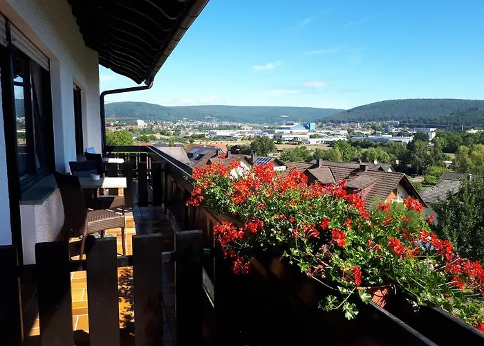 Hotel - Gasthof Spessarttor&Hotel Bergwiesen - Zimmer mit Balkon