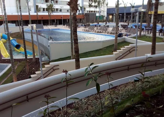 Apartamento no Solar das Águas Resort em Olímpia - SP