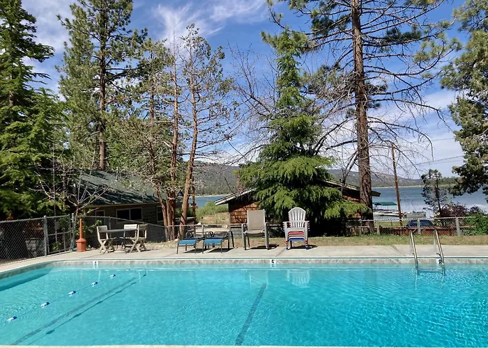 Sunrise Lakefront Family Cabin By Big Bear Vacations