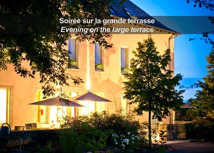 Hotel La Ferme De Bourran - Rodez - Parking Prive Avec Bornes Pour Voitures Electriques