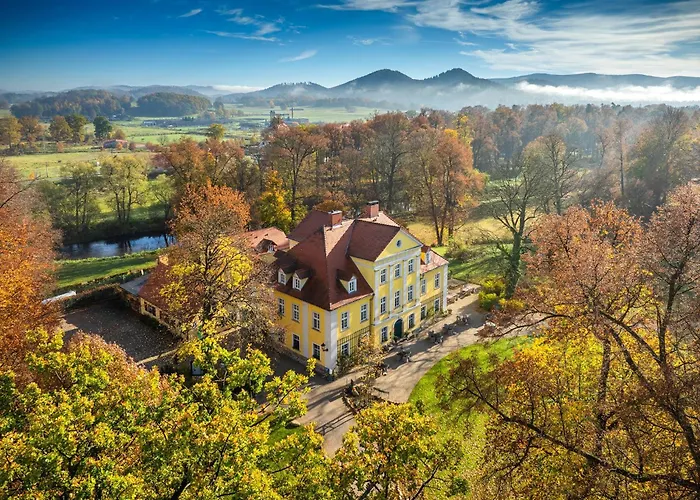 Pałac Łomnica Karkonosze - Schloss Lomnitz Riesengebirge Wojanow