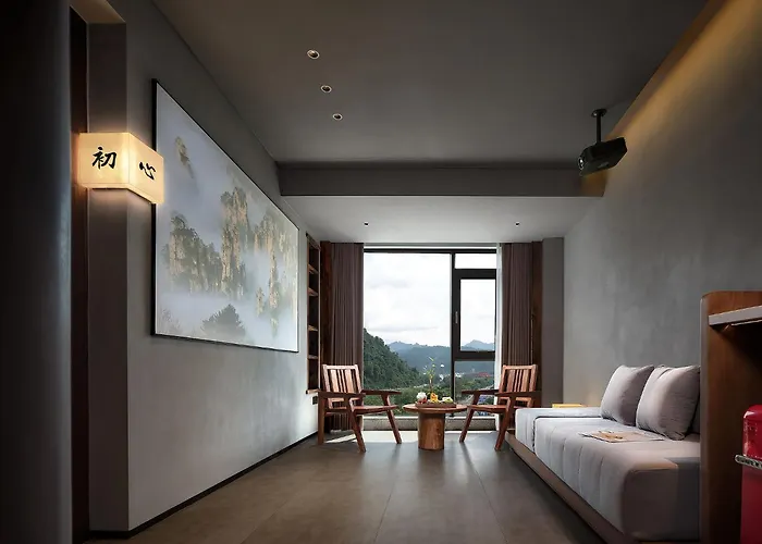 Zhangjiajie Sanhe Hotel-Tea Culture Experience, Tea Tour, Free Pick Up Service If Book A Minimum Of 3 Nights,Free Shuttle Service To East Gate Of Forest Park, Free Welcome Tea, Free Folk Costume Experience,English Customer Service