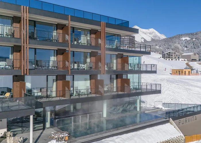 Hotel Purvita - Ski In Ski Out - Infinity Pool