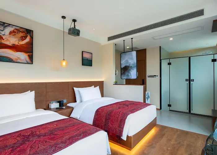 Floral Lux Hotel Huangshan Mountain View Terrace B&B, Tangkou Nandamen Branch