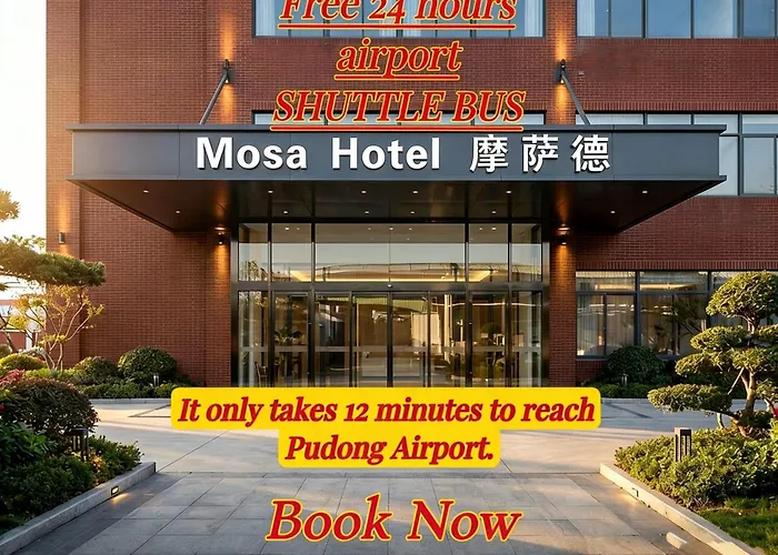 摩萨德酒店 上海浦东机场店 Shanghai Mossad Hotel - Shanghai Airport 24H Free Airport & Metro Shuttle, 24H Airport Shuttle And Front Desk, Snack Supermarket, Fully Equipped, Spacious Tidy Cozy Rooms