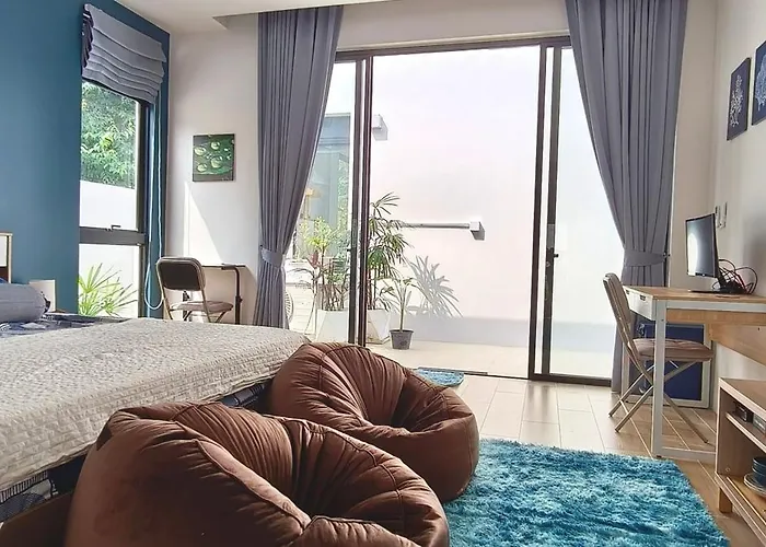 Seawood Villa - 1 Detached Bedroom With Shared Pool Shared Garden With Dog Near Bantai Beach