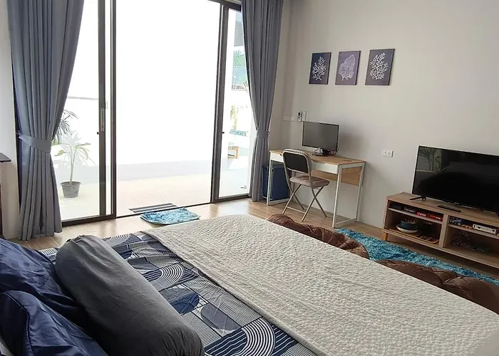 Seawood Villa - 1 Detached Bedroom With Shared Pool Shared Garden With Dog Near Bantai Beach