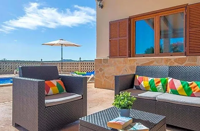 Vista Sol - Villa With Private Pool In Ariany. Free Wifi